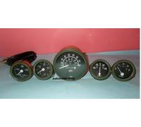 Kit manometri Willys Jeep M38 1952 con tachimetro - lunetta verde oliva