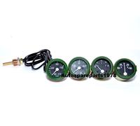 Kit manometri Willys MB Jeep Ford GPW - Temperatura + Pressione Olio + Carbur...