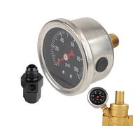 Kit manometro olio | Tester di pressione della pompa 0-100PSI, Test 'iniettore 'olio per auto Test Manometer Tool, Calibro di pressione preciso, strumento diagnostico moto c