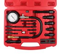 Kit manometro per test diagnostico TDI CDI per test di compressione del motore, misuratore 0-1000 PSI, kit per test di pressione del cilindro del motore, per motori diesel per auto e trattori
