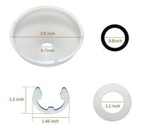 Kit manopola filtro piscina CX900G include for elemento guida cono E distanzi