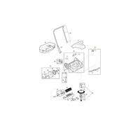 KIT MANOPOLA REGOLAZIONE SWP 577 ORIGINALE STIGA - 118821369/0