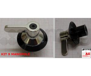 KIT MANOPOLA RUBINETTO GAS CUCINA SMEG ORIGINALE 694975086 4-5-6-7-8-9-10 PEZZI