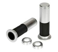 LAMPA - MANOPOLE "TATOO" UNIVERSALI PER MOTO E SCOOTER - IN ALLUMINO E GOMMA ...