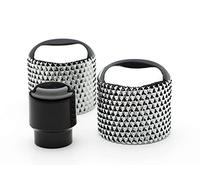 Kit manopole, Telecaster Chrome Dome Manopole w/moderno rotondo interruttore punta