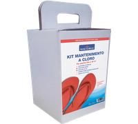 KIT MANTENIMENTO A CLORO FINO A 30 M3 Piscina semplice
