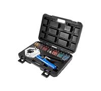 Kit Manuale Di Piegatura Del Tubo Flessibile AC 71500 Con 7 Stampi For Piegatura Del Tubo Idraulico Set Di Riparazione Automatica 'aria Condizionata A Pressa Idraulica Utensile idraulico