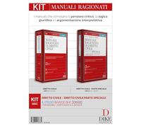 Kit. Manuali ragionati: Diritto civile-Diritto civile parte speciale. Con aggiornamento online. Con interactive book. Con video tutorial e consigli per lo studio