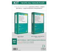 Kit. Manuali ragionati: Diritto penale-Diritto penale parte speciale. Con aggiornamento online. Con interactive book. Con video tutorial e consigli per lo studio