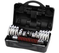 Kit manubri cromati 30 kg regolabili HMS