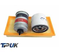 Kit Manutenzione Filtro Per Ford Transit Mk5 2.5 1997-2000 Carburante Aria Olio