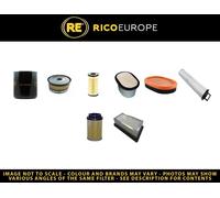 Kit Manutenzione Filtro Per Genie GTH4018 Sr W/P 1104D-44 Ing. YR2009-