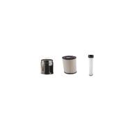 Kit Manutenzione Filtro Per Jcb Midi Cx 4 Carburante Aria Olio W/P 404C22 Eng