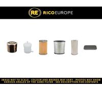 Kit Manutenzione Filtro Per Komatsu PC40 MXR / Mr W / Yanmar 4D88E-3Hc Ing.