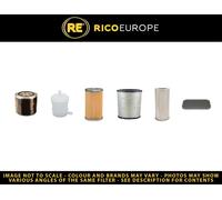 Kit Manutenzione Filtro Per Komatsu PC40 MXR / Mr W / Yanmar 4D88E-3Hc Ing.