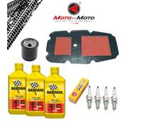 KIT MANUTENZIONE OLIO BARDAHL FILTRI E CANDELE HONDA TRANSALP XL 650 V 2000 2001