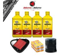 KIT MANUTENZIONE OLIO BARDAHL FILTRI OLIO ARIA CANDELE HONDA VT 600 SHADOW 1998