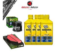 KIT MANUTENZIONE OLIO BARDAHL XTM 10W40 FILTRO OLIO E ARIA SUZUKI GSX-S 750 2016