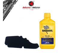 KIT MANUTENZIONE OLIO BARDAHL XTM FILTRO ARIA FLY 50 4T 2010 2011 2012 2013 2014