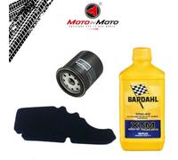 KIT MANUTENZIONE OLIO BARDAHL XTM FILTRO OLIO E ARIA FLY 125 150 2011 2012 2013