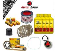 KIT MANUTENZIONE OLIO FILTRI CANDELE KIT TRASMISSIONE E FRIZIONE HORNET 600 2006