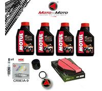 KIT MANUTENZIONE OLIO MOTUL 7100 CANDELE IRIDIUM E FILTRI SUZUKI GSX-S 750 2015