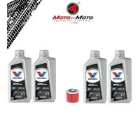 KIT MANUTENZIONE OLIO VALVOLINE FILTRO PER YAMAHA XT 660 - XT 660 X SUPER MOTARD
