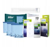 Kit manutenzione Philips LatteGo Saeco | Decalcificante CA6700 + compresse CA...