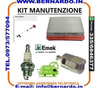 KIT MANUTENZIONE RIPARAZIONE PER DECESPUGLIATORE EFCO DSH 5000 S