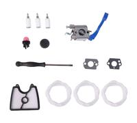 Kit manutenzione soffiatore foglie dotato di componenti chiave tra cui un carbur