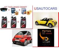 KIT MANUTENZIONE TAGLIANDO SMART FORTWO 450/452 6 PEZZI + VASCHETTA RECUPERO