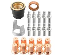 Kit Manutenzione Torcia Plasma 23 pz per Porto per Trasporto 65A TI-PC65 iPT-65