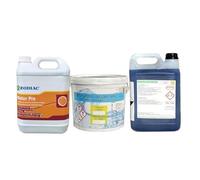 Kit Maris Pool SVERNANTE Zodiac, per Piscine Fino a 100 MC, Cloro dicloro Maris 5 kg; alghicida Antialga Maris 5 Litri, Svernante Zodiac Senza Rame. Istruzioni.