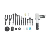 Kit martello pneumatico con custodia per attrezzi, martello pneumatico per manutenzione auto, vibrazioni e carrozzeria