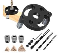 Kit Maschera Autocentrante per Spinatura Guida Foratura Portatile