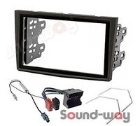 Kit mascherina 2 Din Opel con adattatore connettore 173 x 98 178x102