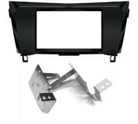 KIT MASCHERINA ADATTATORE STEREO RADIO 2 DIN PER NISSAN QASHQAI 2014