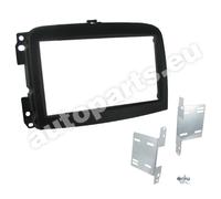 Kit Mascherina Adattatore Vano Autoradio 2 DIN per Fiat 500L dal 2012