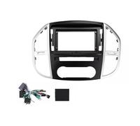 Kit Mascherina Autoradio 2DIN Da 10 Pollici Per Mercedes Per Benz Per Vito 3 W447 2014-2020 Adattatore Montaggio Su Cruscotto Accessori Auto(Frame Cable Canbus)