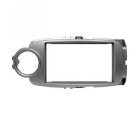 KIT MASCHERINA MONTAGGIO AUTORADIO AFTERMARKET 2DIN TOYOTA YARIS 2010-20 GRIGIA