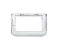 Kit Mascherina Per Autoradio, Installazione Stereo, Mascherina 2 DIN Per Skoda Per Fabia 2007-2014 Montaggio Autoradio(Argento,10.1 inch)