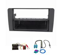 Kit mascherina radio adatta per Audi A3 8P 8PA Symphony Chorus Quadlock doppi...