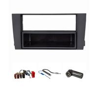 Kit mascherina radio adatta per Audi A6 C5 4B Symphony sistema attivo ISO Ada...