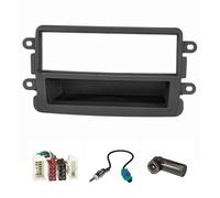 Kit mascherina radio adatta per supporto radio Dacia Lodgy Dokker Duster dal ...