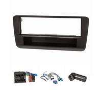 Kit mascherina radio adatto per Audi A1 8X 8XA adattatore quadlock Fakra Phan...