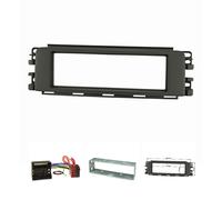 Kit mascherina radio alloggiamento adatto per Smart ForFour 454 ISO adattator...