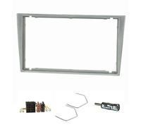 Kit mascherina radio doppio DIN adatta per Opel Corsa C Combo Omega B Vectra ...