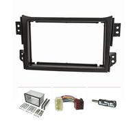Kit mascherina radio doppio DIN adatta per Suzuki Splash supporto telaio auto...
