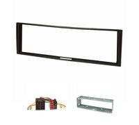 Kit mascherina radio pozzetto adatto per Renault Megane II Scenic II Modus Cl...