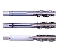 KIT maschi a mano 3 pezzi metrica M22 2.5 mm Taglio destrorso Eventus 10048 DIN 352 HSS 1 KIT